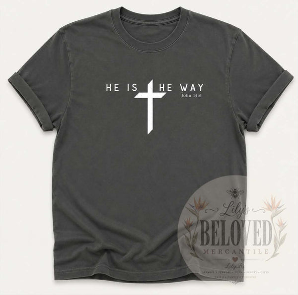 Men's He is The Way Tee Shirt