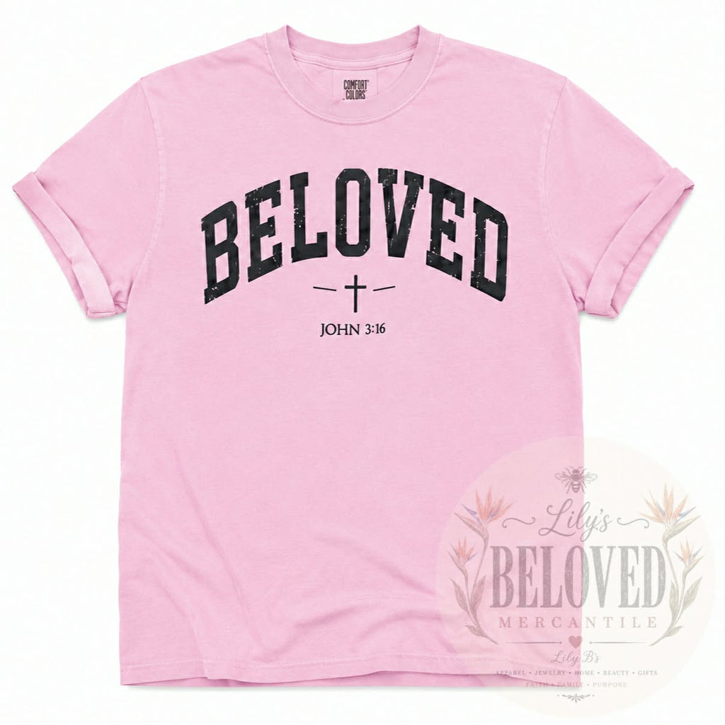 Beloved Collection Tee Shirt (Pink)